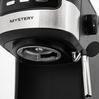 Рожковая кофеварка помповая с капучинатором MYSTERY MCB-5112 ULKA для молотого к. . фото 8