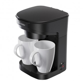 Капельная кофеварка с многоразовым фильтром MYSTERY MCB-1025 для молотого кофе
 . . фото 3