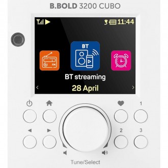 Радиоприемник в деревянном корпусе с таймером сна и Wifi ECG B.BOLD 3200 CUBO
 В. . фото 7