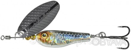  Блесна Select Heli-X - совершенная вертушка для рыбалки на течении. Сердечник с. . фото 1