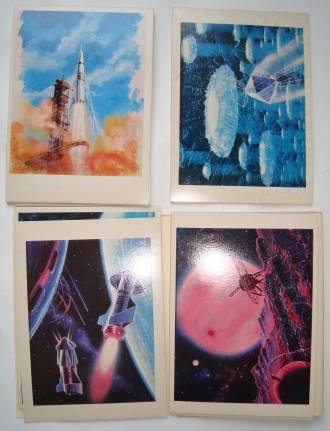 Набор открыток Звездные пути.  32 открытки в папке. 1978 
Звездные пути. Компле. . фото 4
