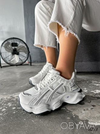 
 
Кросівки жіночі Heily білий екошкіра 8213 розмір 38
Матеріал: екошкіра + текс. . фото 1