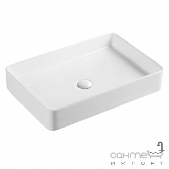 Прямоугольная раковина на столешницу Qtap tern QT17112174W белая. Одесса. фото 1 Прямоугольная раковина на столешницу Qtap tern QT17112174W белая. Одесса. фото 1