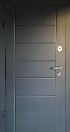 
Уличные двери серии "Модерн" - МДФ-накладка, окрашенная полиуретановой краской . . фото 2