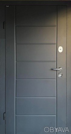 
Уличные двери серии "Модерн" - МДФ-накладка, окрашенная полиуретановой краской . . фото 1