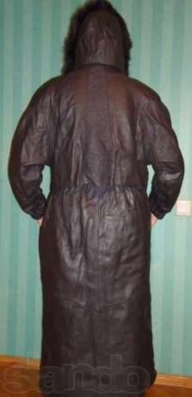 Кожаное пальто в отличном состоянии- р. 48-50 на рост 170-180 см.
На фото оно н. . фото 3