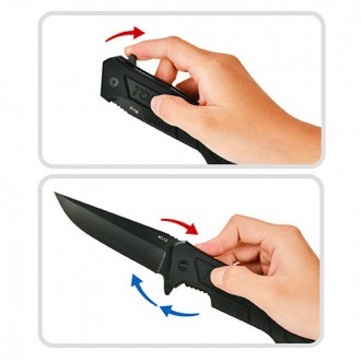 Нож складной карманный L225мм TOPTUL FK-5
 
Складной карманный нож – это удобный. . фото 4