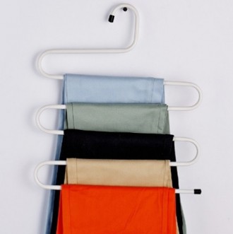 
S-образная вешалка для одежды
	
	
	
	
 
 Многоярусная вешалка-лестница - это ор. . фото 3
