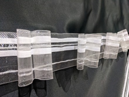 Качественная бантовая тесьма для штор и тюли.
Материал: 100% polyester
Ширина - . . фото 4