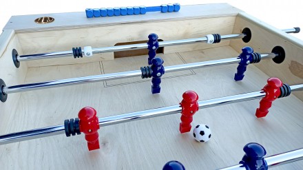 Настільний футбол CHAMPION - професійний стіл, виконаний повністю з натерального. . фото 10