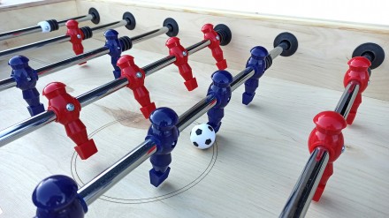 Настільний футбол CHAMPION - професійний стіл, виконаний повністю з натерального. . фото 7