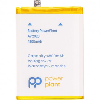 Акумулятор PowerPlant OPPO A9 2020 (BLP727) 4800mAh. Бородянка. фото 1 Акумулятор PowerPlant OPPO A9 2020 (BLP727) 4800mAh. Бородянка. фото 1