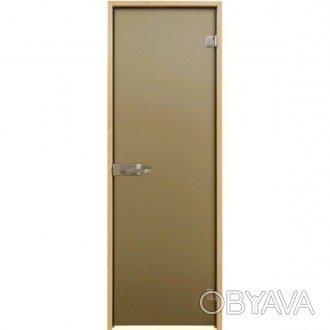 
Двері Міжкімнатні - Aqua Bronze Sateen 2000х700 Конструктивні особливості: Поло. . фото 1