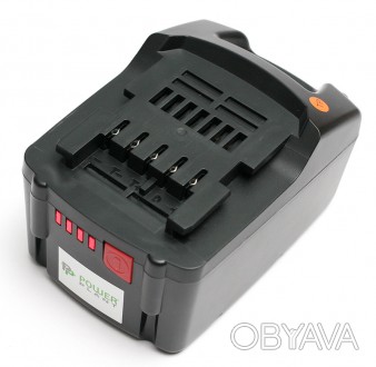 Акумулятори PowerPlant для шуруповертів та електроінструментів METABO GD-MET-18(. . фото 1