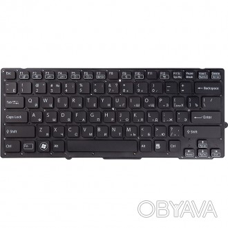 Клавiатура для ноутбука SONY Vaio VPC-SB, VPC-SA чoрний