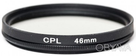 Світлофільтр PowerPlant CPL 46 мм - це циркулярний поляризаційний фільтр, призна. . фото 1