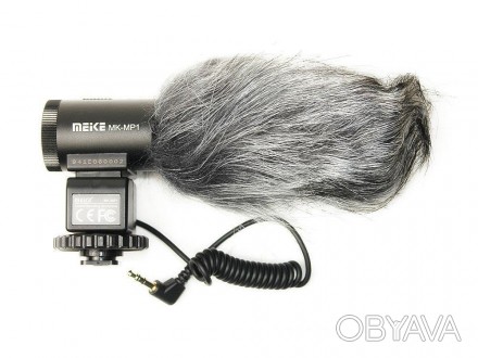 Якісний спрямований мікрофон MK-MP1 для сучасних фото-, відеокамер.
Характеристи. . фото 1