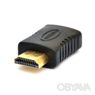 Перехідник PowerPlant HDMI AF - HDMI AM
High-Defenition Multimedia Interface (HD. . фото 1