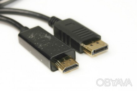 
Відео кабель PowerPlant DisplayPort (M) - HDMI (M), 1.4V, 4Kx2K, 30AWG, 1.8м
Hi. . фото 1