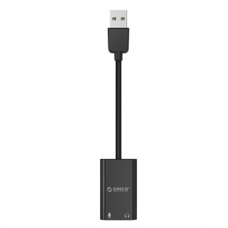 Зовняна звукова карта USB ORICO SKT2-BK. Бородянка. фото 1 Зовняна звукова карта USB ORICO SKT2-BK. Бородянка. фото 1