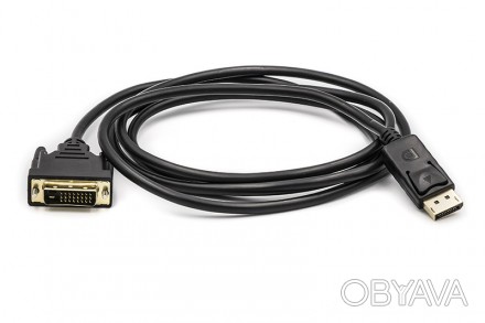 Кабель PowerPlant DisplayPort - DVI, 1.8м
DisplayPort - стандарт сигнального інт. . фото 1