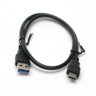 Кабель PowerPlant USB 3.0 AM – Type-C 0.5 м. Бородянка. фото 1 Кабель PowerPlant USB 3.0 AM – Type-C 0.5 м. Бородянка. фото 1