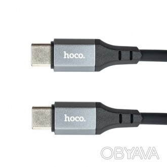 
Високогнучкий кабель USB Type-C - USB Type-C для швидкої зарядки та передачі да. . фото 1