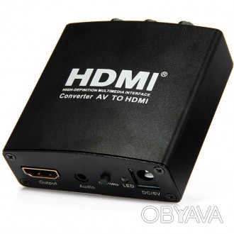 На основі 3D цифрового декодування, конвертер AV - HDMI може перетворювати сигна. . фото 1