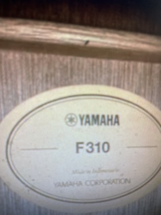 Гитара Yamaha F310. . фото 5