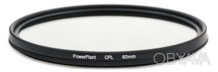 Світлофільтр PowerPlant CPL 82 мм - це циркулярний поляризаційний фільтр, призна. . фото 1
