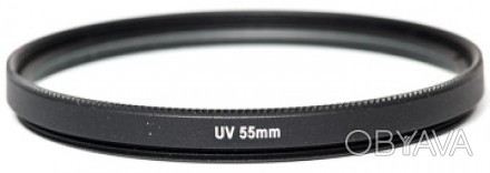 Світлофільтр PowerPlant UV 55 мм - фільтр призначений для захисту лінзи Вашої ка. . фото 1