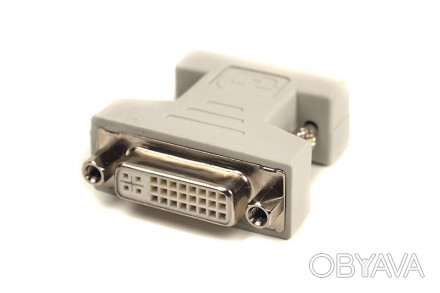 Перехідник PowerPlant VGA M - DVI F (24+5 pin)
VGA (англ. Video Graphics Array) . . фото 1
