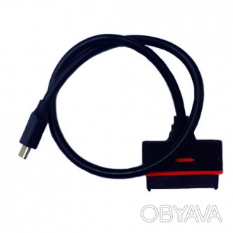 
Кабель для жорсткого диску SATA - Type-C.
Технічні характеристики:
Інтерфейс: U. . фото 1