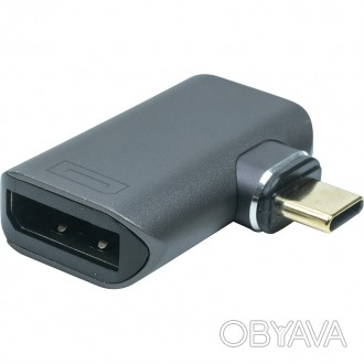 
Магнітний адаптер-перехідник USB Type-C – DisplayPort, 8K, 60Hz.
Особливості:
А. . фото 1