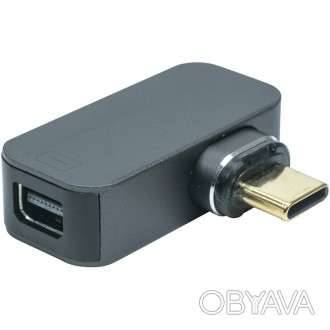 
Магнітний адаптер-перехідник USB Type-C – mini DisplayPort, 8K, 60Hz.
Особливос. . фото 1