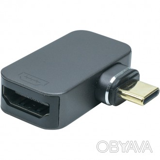 
Магнітний перехідник-конвертер USB Type-C - HDMI, 4K, 60 Гц
Особливості:
Перехі. . фото 1