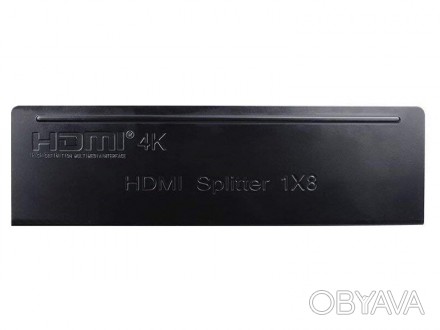 Розгалужувач HDMI 1x8 використовує одне джерело HDMI для доступу до декількох пр. . фото 1