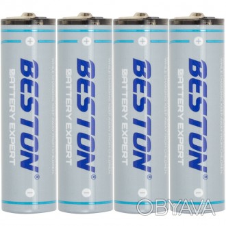 
Акумуляторні батареї типу АА, 1.5V, ємністю 1460mAh, з портом USB Type-C і кабе. . фото 1