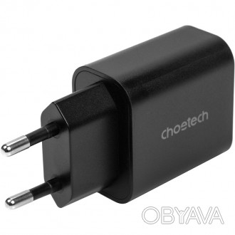 
Зарядний пристрій Choetech USB Type-C Fast AC Charger, 25W 3A.
З технологією шв. . фото 1