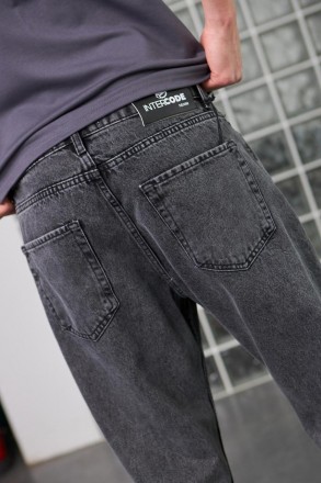 Мужские джинсы мом Турция классические укороченные Джинсовые штаны модные коттон. . фото 6