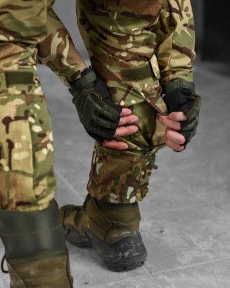 Военная форма ВСУ демисезон тактический костюм рубашка убакс и штаны с наколенни. . фото 3