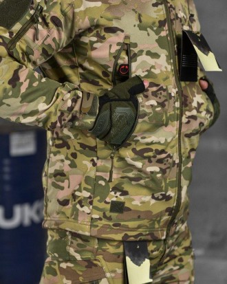 Військова форма ЗСУ Мультикам Весняний Тактичний Костюм Куртка Софтшелл і Штани . . фото 8