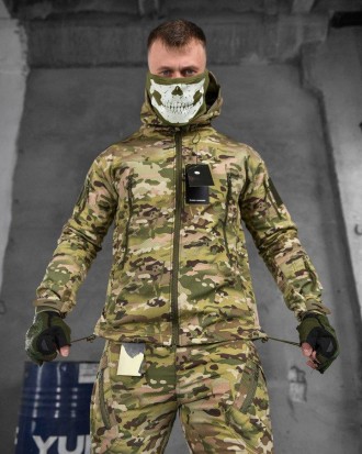 Військова форма ЗСУ Мультикам Весняний Тактичний Костюм Куртка Софтшелл і Штани . . фото 7