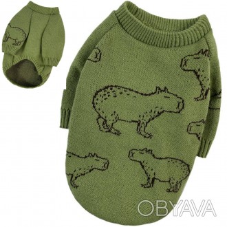 В'язаний светр для маленьких і середніх собак Dogs Bomba унісекс
	
	в'язаний све. . фото 1