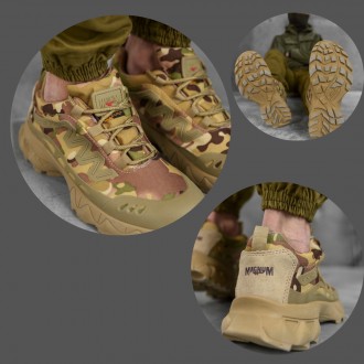 Тактичні кросівки чоловічі мультикам, військові кросівки для чоловіків кордура
М. . фото 2