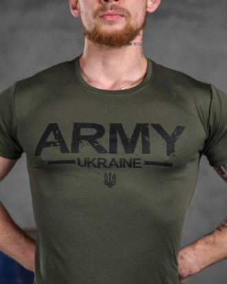 Футболка Військова Тактична Потоотводящая Олива з принтом Odin Army Ukraine
мате. . фото 8