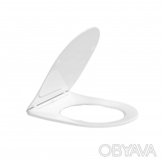 Сидіння для унітаза Qtap (Swan Ultra, Jay Ultra) з мікроліфтом Slim QT99SC6106W. . фото 1