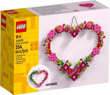 Конструктор LEGO Seasonal Серце (40638). Ивано-Франковск. фото 1 Конструктор LEGO Seasonal Серце (40638). Ивано-Франковск. фото 1