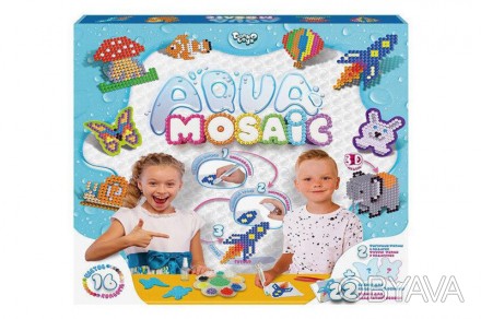 Креативна творчість "Aqua Mosaic" 
Набір для творчості Aqua Mosaic - це цікаве з. . фото 1
