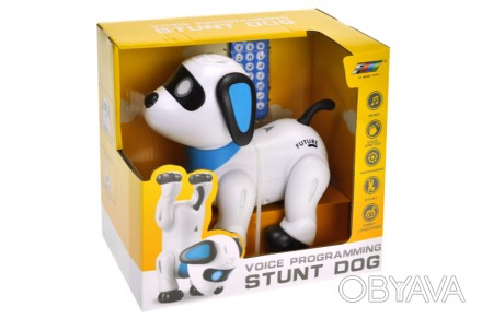 
Дитяча іграшка робот - собака K21, Stunt Dog, з пультом та функціями програмува. . фото 1